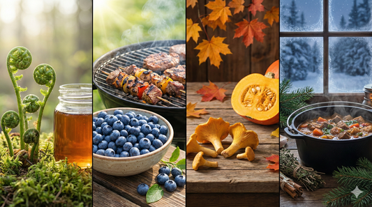 Le terroir nordique en 4 saisons : quoi cuisiner au fil de l’année