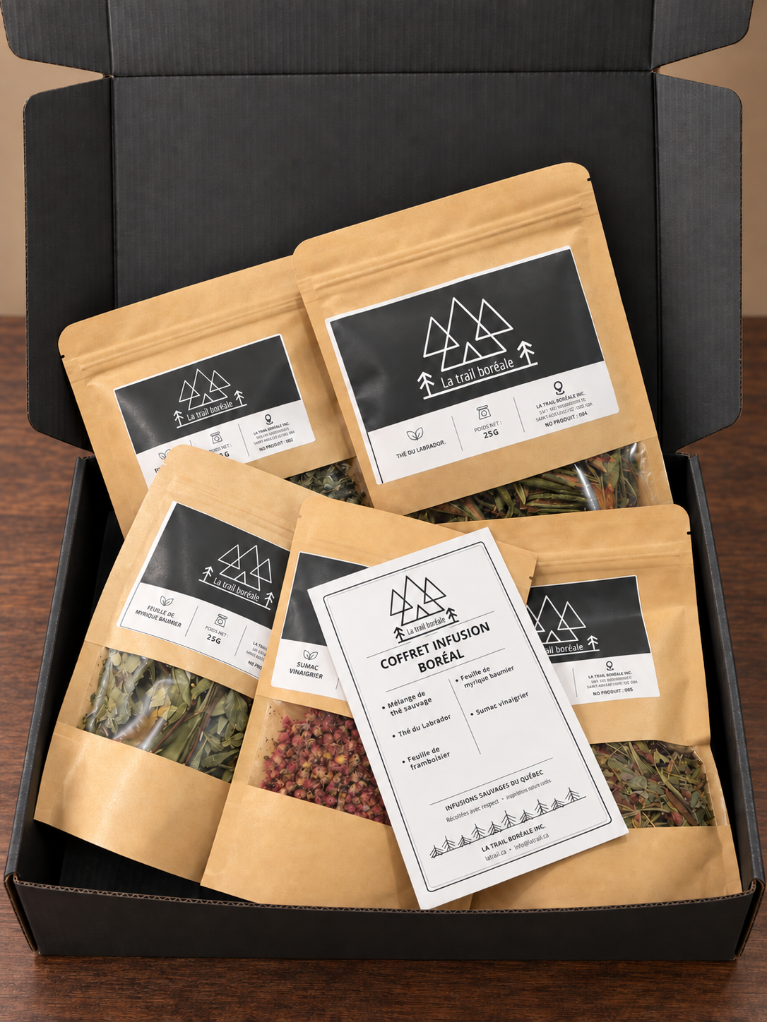 Coffret découverte (infusion Boréal)