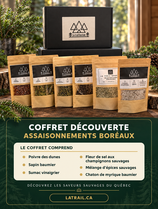 Coffrets assaisonnement Boréaux